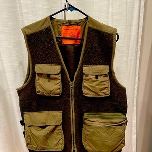 Green Army vest